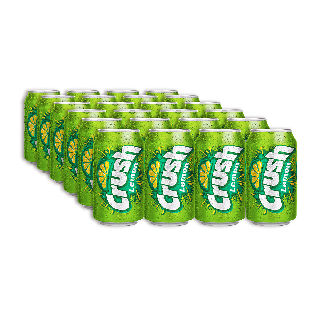 Lemon Crush Lata 24 Caja